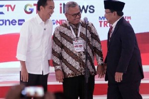 Debat Capres Putaran lV: Prabowo Tegur Penonton Debat
